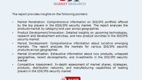 Intrusion Prevention & Detection System Industry Forecasts & Analysis (2014-2019)