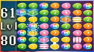 Mergedom - Number Merge Puzzle Games Free Match 3 - Gameplay Walkthrough - Levels 61-80 screenshot 4