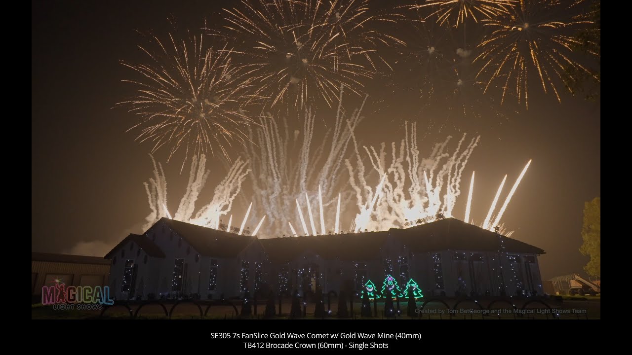 [Fireworks Edit] 2025 Christmas Light+Pyro Show by Tom BetGeorge ...