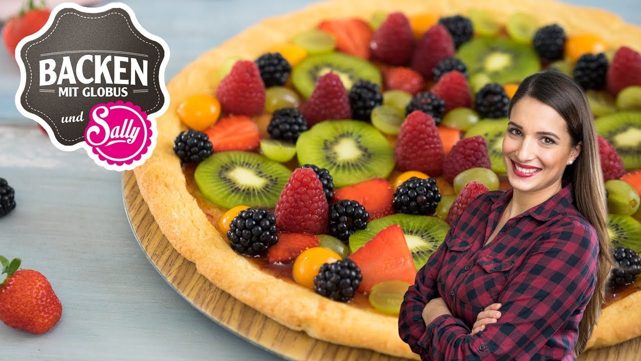 Fruchtpizza | Backen mit Globus & Sallys Welt #38