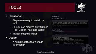 Using RedStack: Hacking Tools