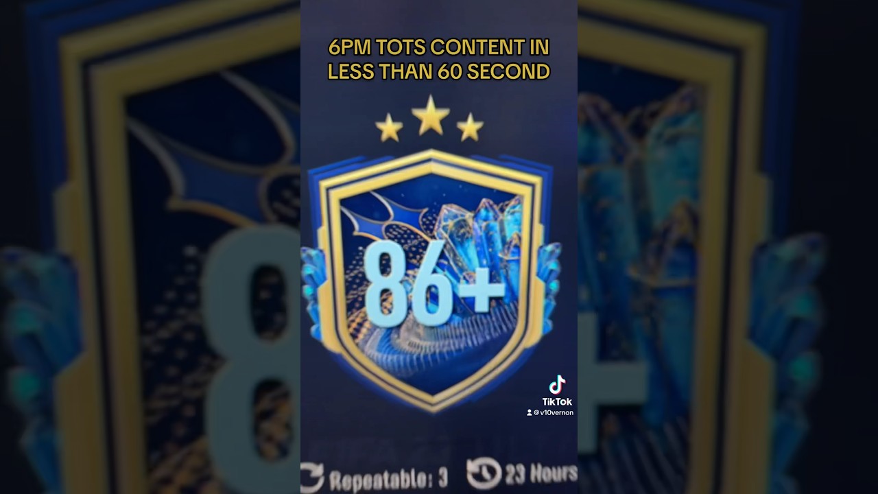 6PM TOTS CONTENT IN 60 SEC 