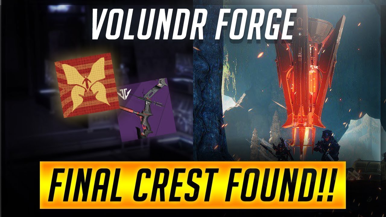 Destiny 2 Black Armory Third And Final Crest Found On Volundr Forge