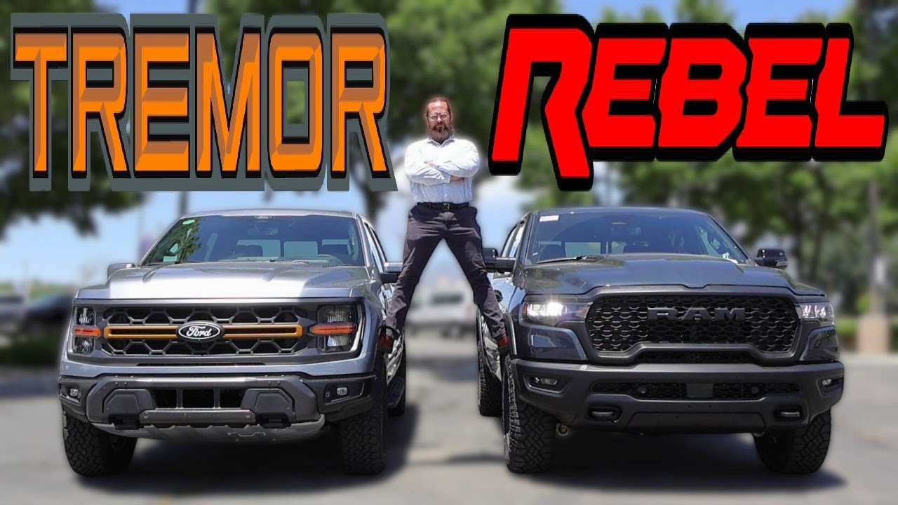 Ford Is Better Than Ram Now?!? (2025 F-150 Tremor 5.0 vs 2025 Ram Rebel X)