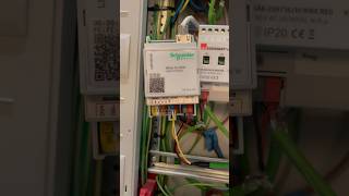 Conexionado 🪛 cableado servidor 📲 Wiser for KNX con #domotica #knx ‼️🔝‼️ Let’s go  👣 ‼️