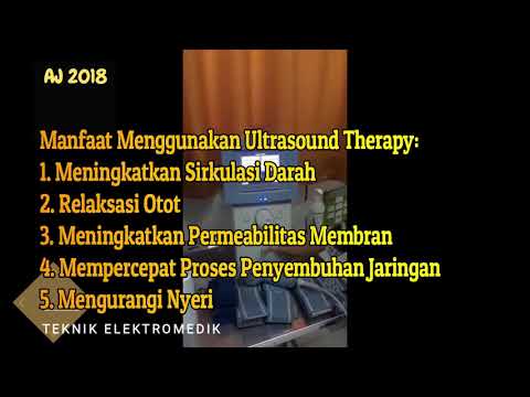 ultrasound therapy, alat terapi, penjelasan singkat, ultrasound terapi