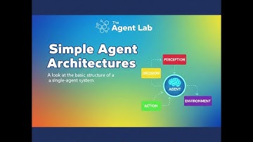 Simple Agent Architectures : A look at the basic structure of a single-agent system