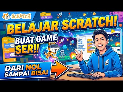 Belajar SCRATCH part1; #scratch  #koding #animation