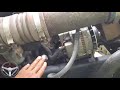 Changing the water pump on a semi truck. part 1