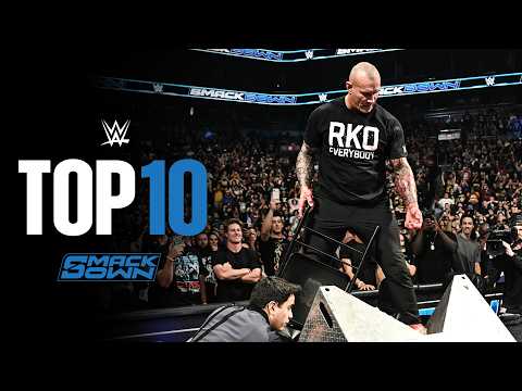 Thumbnail for Top 10 SmackDown moments: WWE Top 10, March 13, 2026