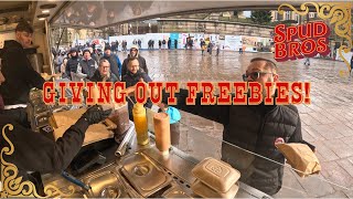 We Gave Out Freebies...