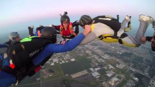 Sunset Formation Load-Sarah 300th Jump