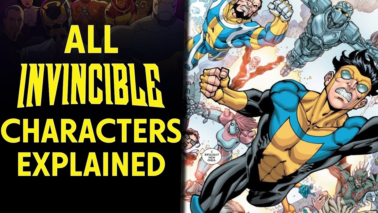 All Invincible Characters Explained - YouTube