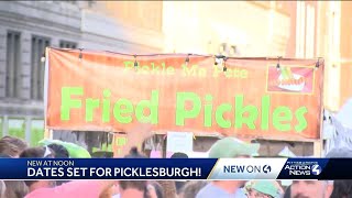 Dates set for Picklesburgh