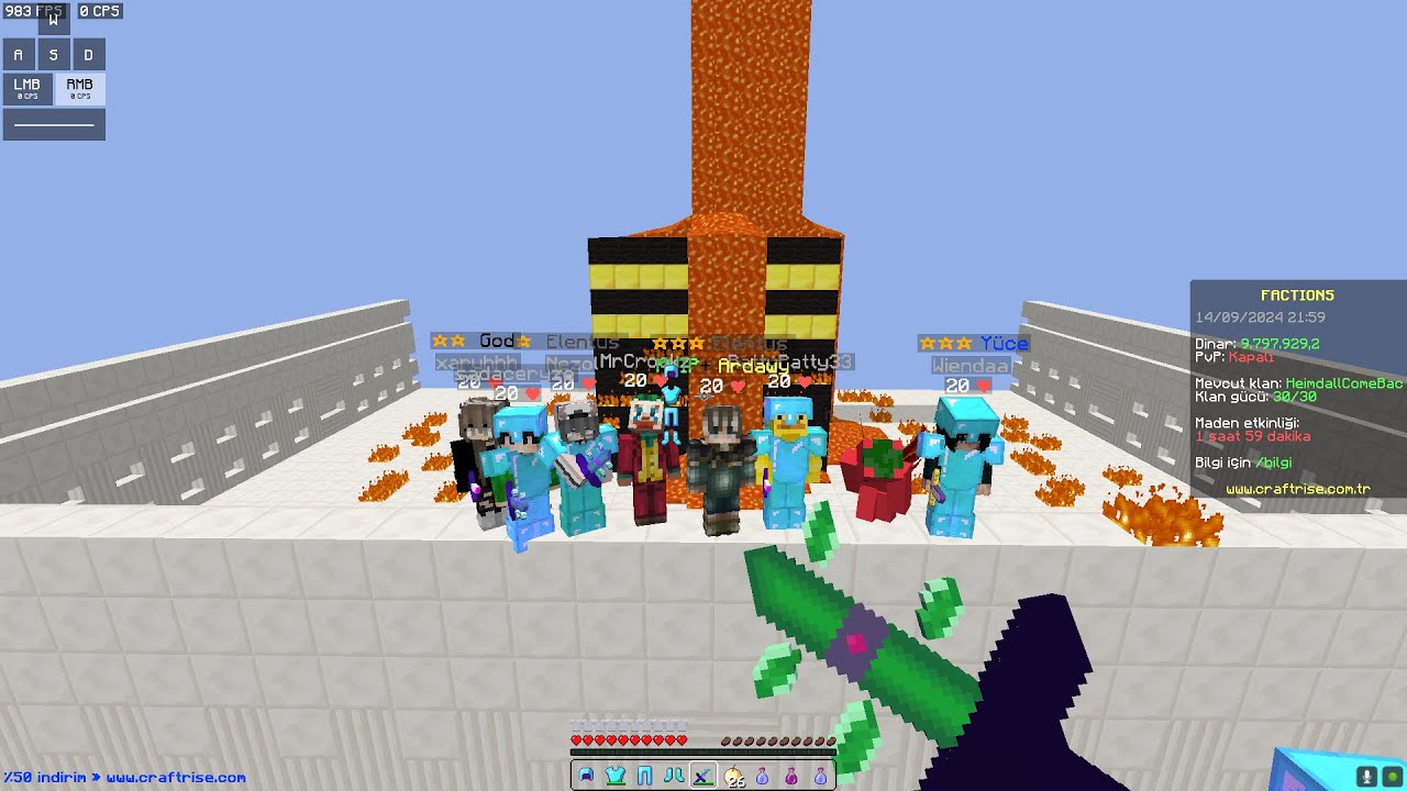 Heimdall 2024 Sezon Finali. CraftRise Factions Edit Avı#2