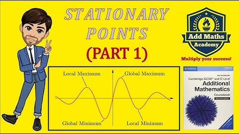 Stationary Points Part 1