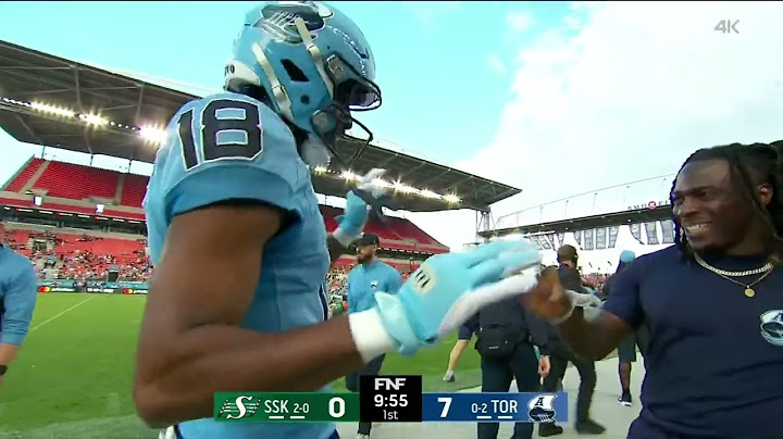 June 20, 2025 - CFL - Saskatchewan Roughriders @ Toronto Argonauts