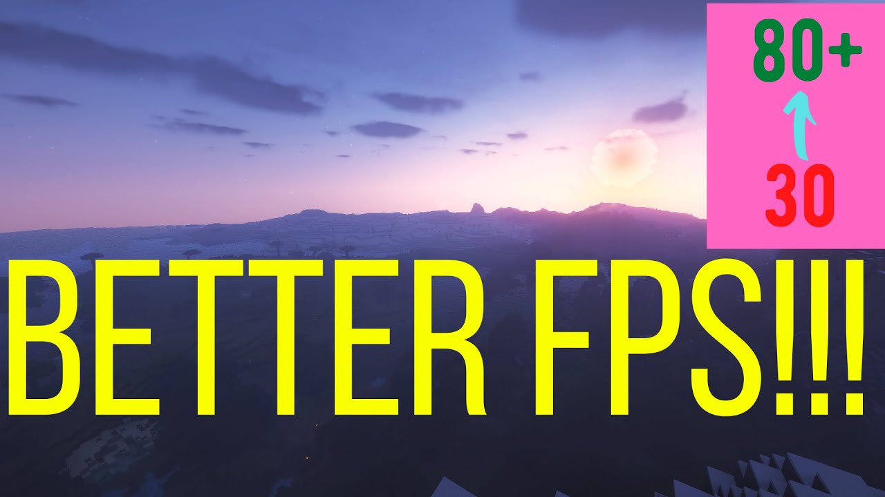 Minecraft FPS Boost Guide - YouTube