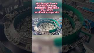 Real Footage of Micro Motor Production Process