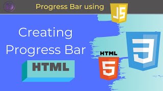 progressbar  html CSS JS | How to create Progress Bar HTML | CSS