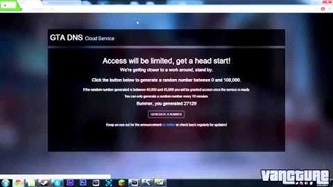 GTA - NEW DNS Server Website After Patch 1.09: Bypass...