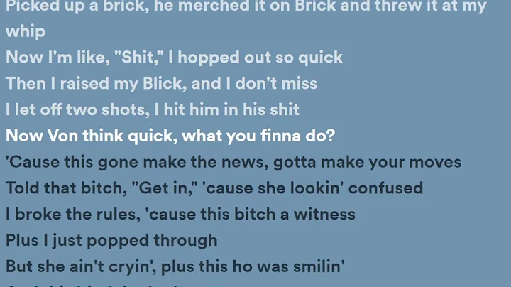 King Von - Took Her To The O (Lyrics)