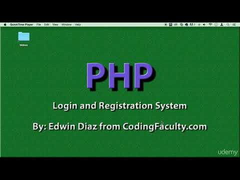 PHP Login and Registration System - Email Confirm Activation - learn PHP