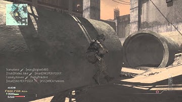 MW3 AoN how did this hit me?