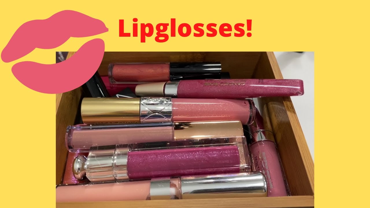 My Lip Gloss Collection + Mini Purge
