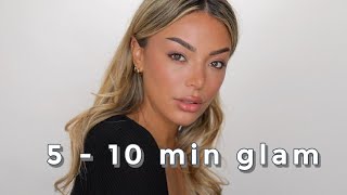 5 to 10 min glam for everyone who is busy but still wants to look snatched - Dilan Sabah