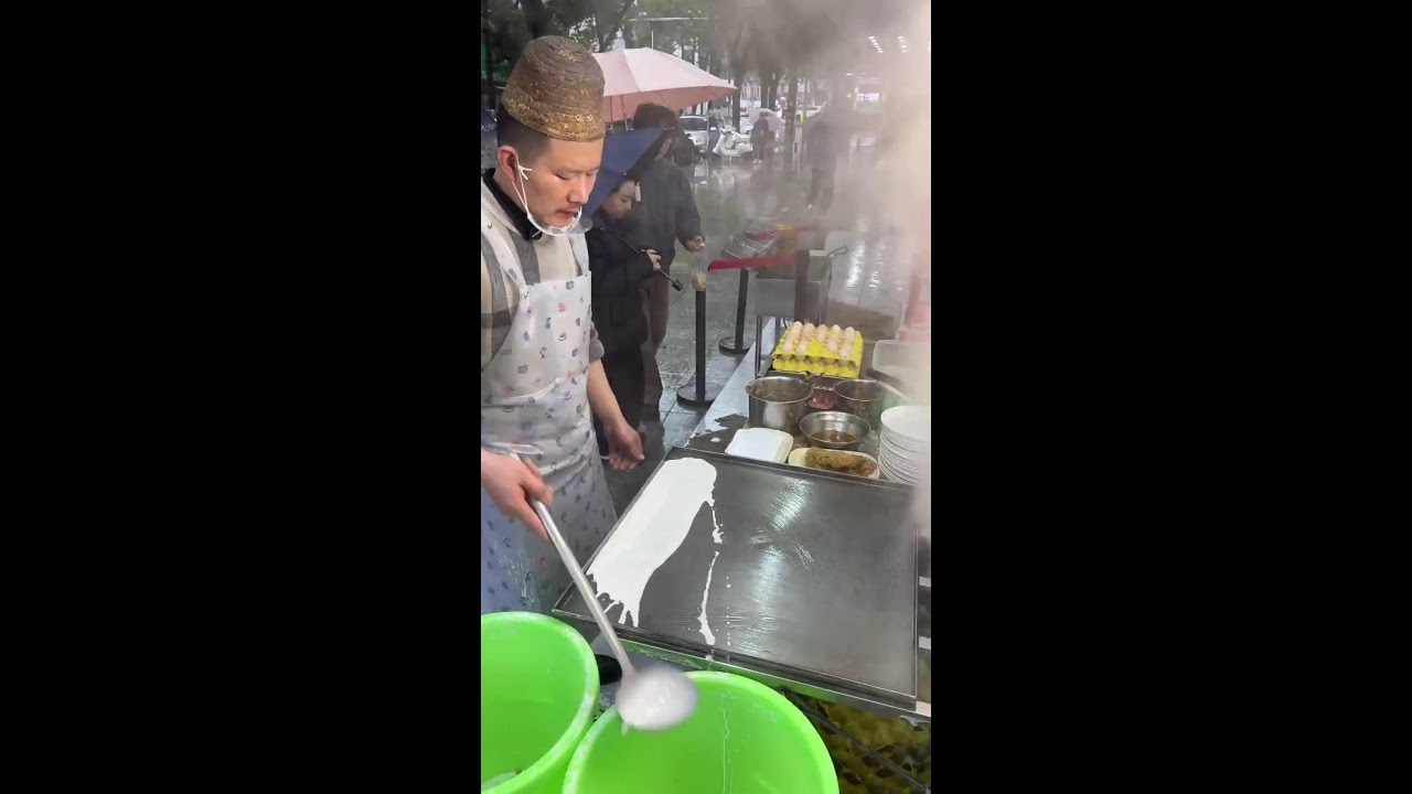 Mainland Chinese street snacks live broadcast