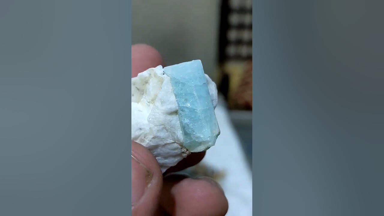 Aquamarine Specimen ✨💎✨💎 #newsong #song #cover #remix #aquamarine #minerals #gems #love #gemstone