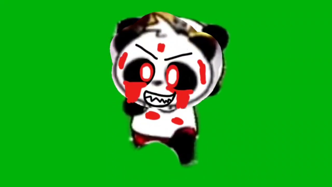 Хэллоу Панда exe Бежит Туда Футаж (Он Будет Догонять) для 