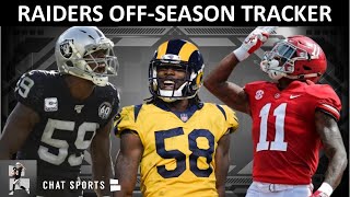 The las vegas raiders have had a busy off-season filled with tons of
news and rumors. were one most active teams in nfl free agency ha...