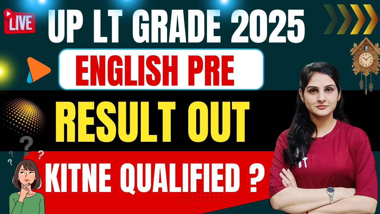 🔴 UP LT GRADE 2026 | PRE RESULT | Kaisa rha hmara result?