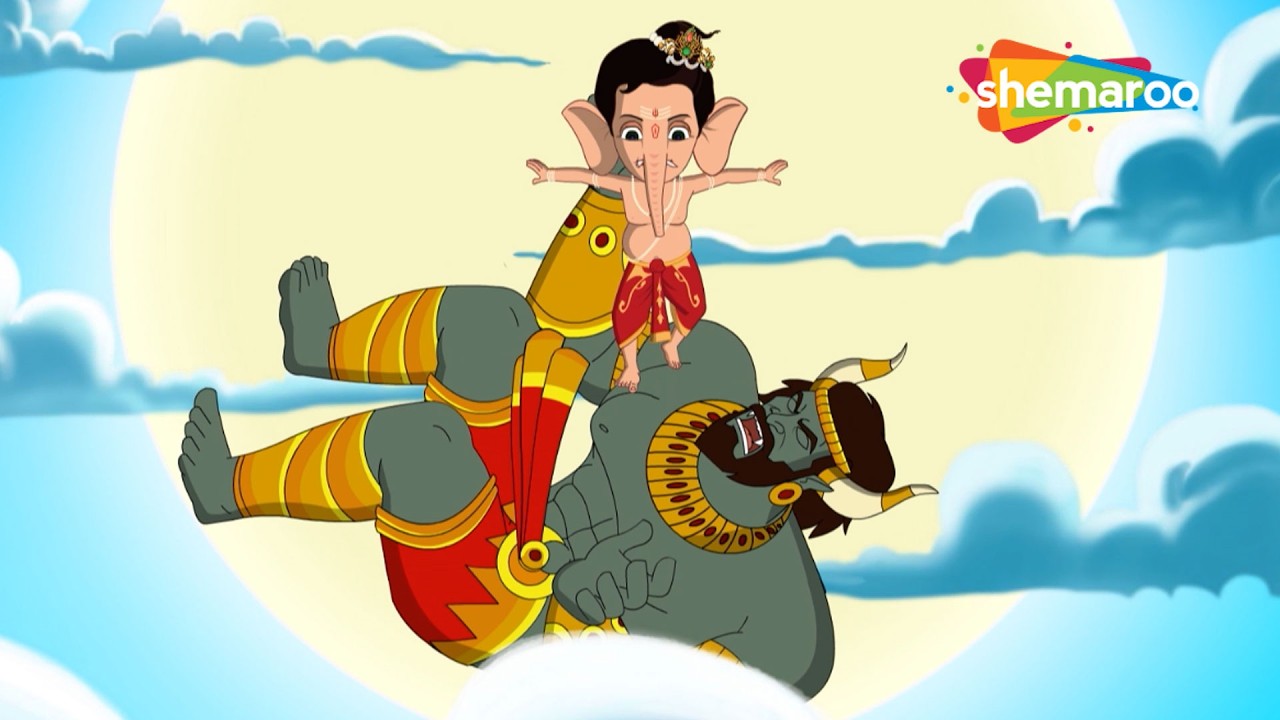 ಗಣೇಶ ಕೊಲ್ಲುತ್ತಿರುವ ಈ ರಾಕ್ಷಸ ಯಾರು? | Bal Ganesh And Super Hero Compl - 47 | Kannada