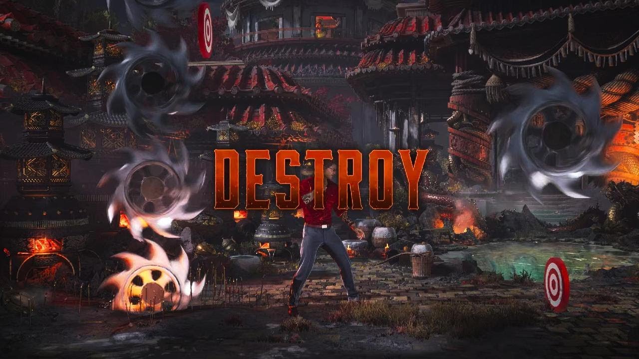 Mortal Kombat 1 - Invasions Season 16: Character Trial - Johnny Cage 1(Fire Temple) ORNATE CHEST KEY