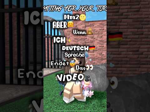 Ich hab in diesem vid 🇷🇺🇪🇸🇬🇧🇬🇷🇫🇷 gesprochen✨#bärleingang #roblox #viral#fyp#roadto80k#mm2
