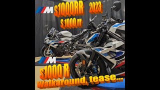 BMW M S 1000 RR # S1000RR # M S1000R 2023 Walkaround, tease... What awesome bikes are these!!!