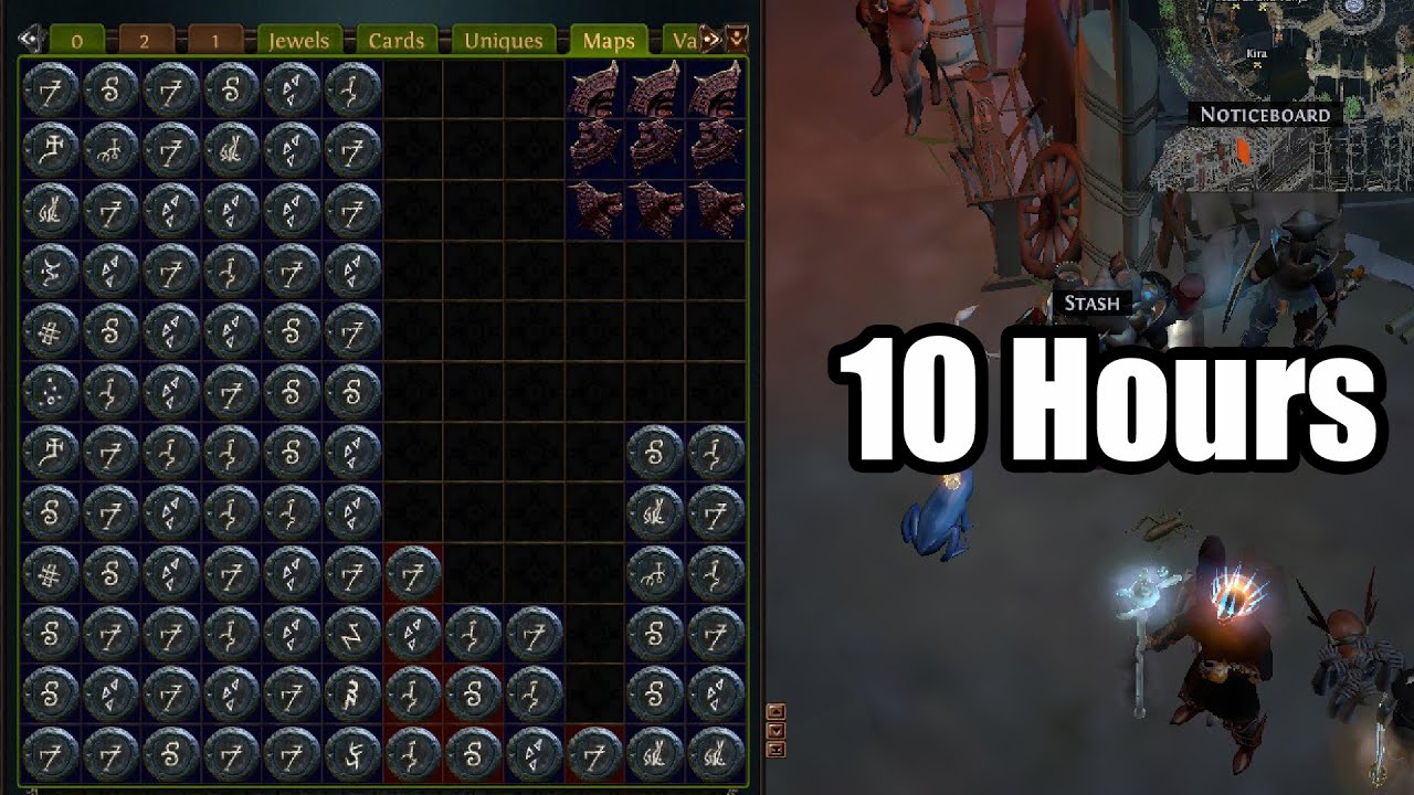 Loot from 10 Hours of Kaom's Path
