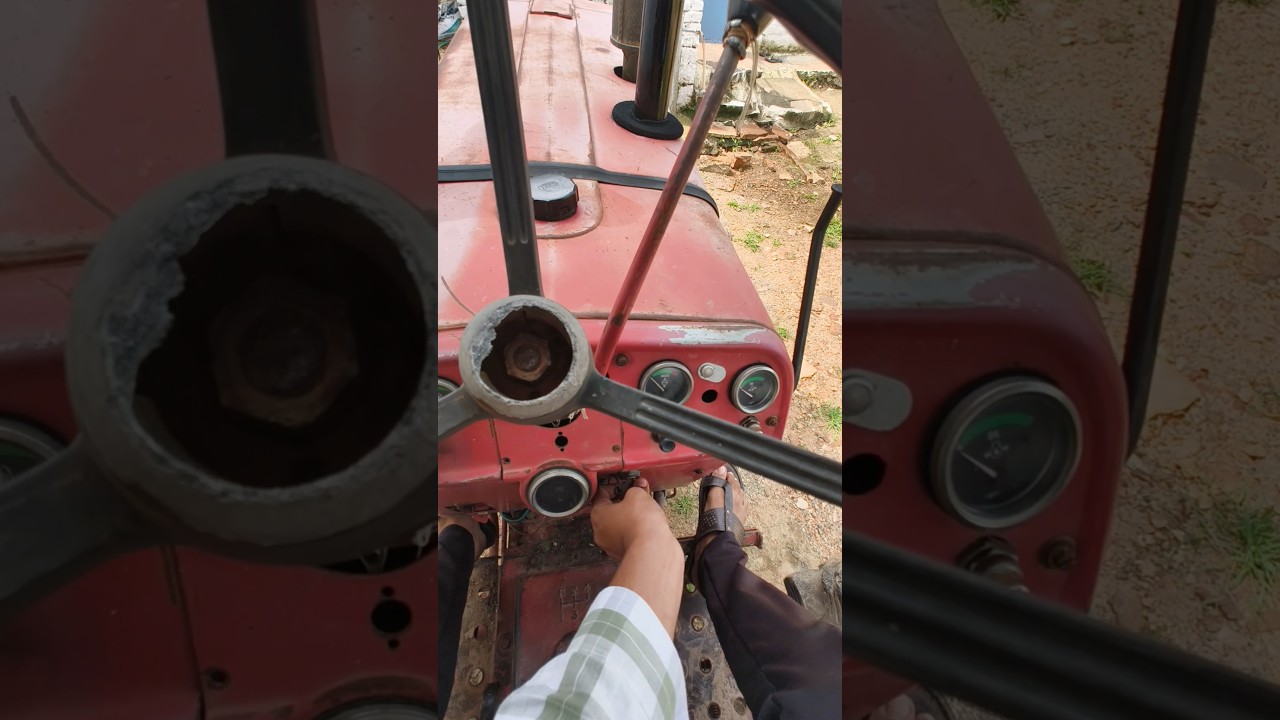mahindra 575 key start video 