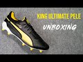 Puma king ultimate fgag pele edition unboxing 4k