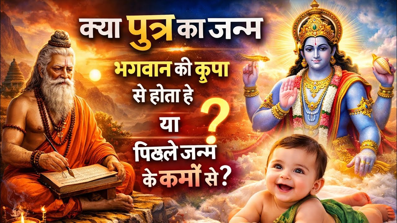 क्या पुत्र का जन्म भगवान की कृपा से होता हे या ? brahman | bramhacharya | sadhu  #krishna #mahakal 