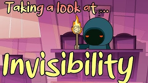 How should you deal with invisibility in your D&D 5e games?