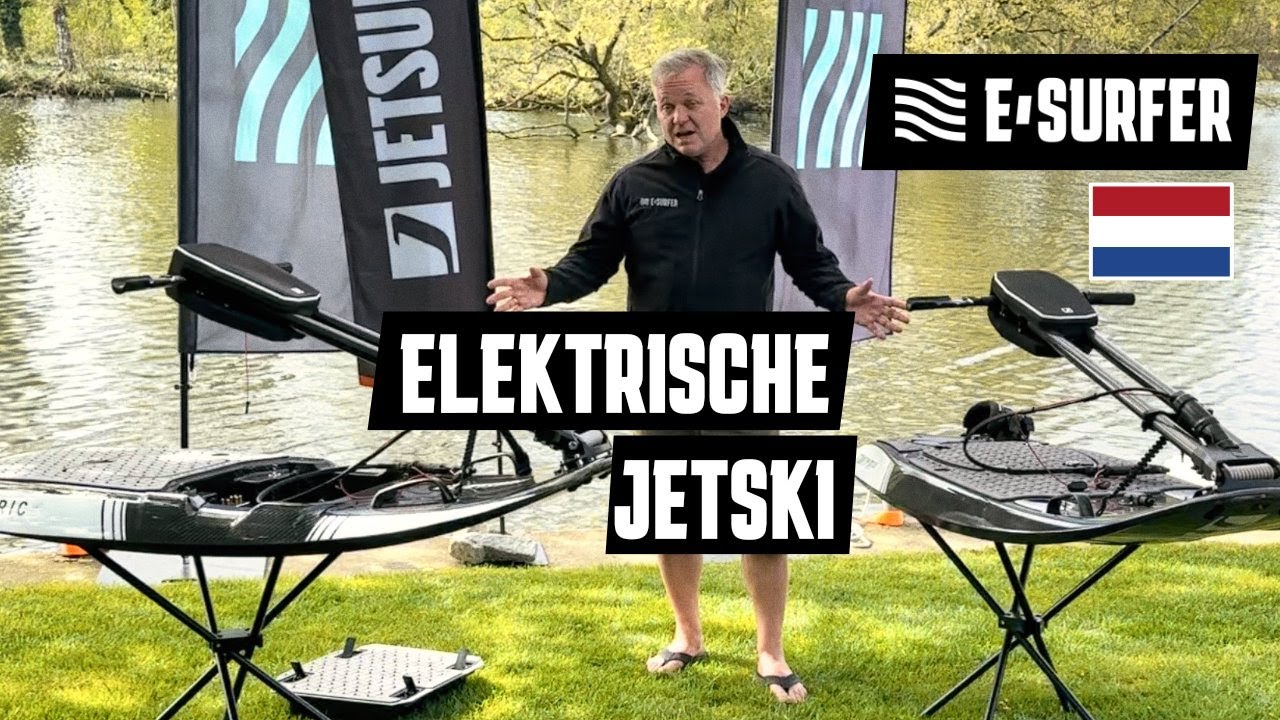 Elektrische Jetski - Electric 2 Ski van Jetsurf