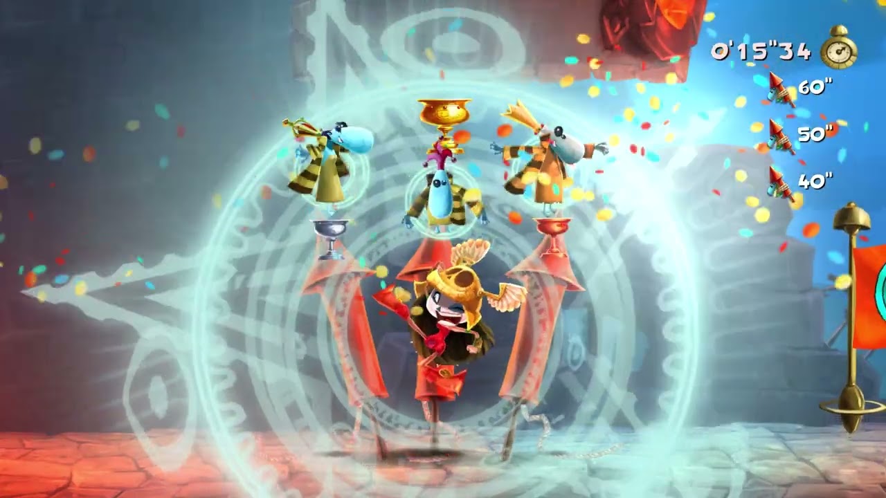 Rayman Legends 1-6 How To Shoot Your Dragon Invaded 15"34