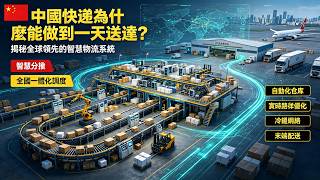 中國快遞為什麼能做到一天送達？揭秘全球領先的智慧物流系統#快遞#物流#智慧技術