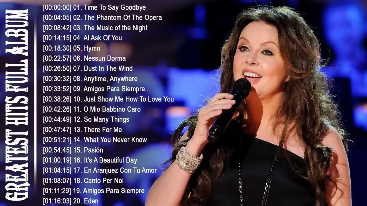 Time To Say Goodbye - Sarah Brightman Greatest Hits Full Album