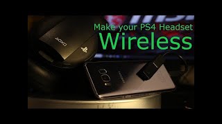 How to use Playstation Gold headset 