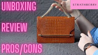 Strathberry East-West Bag - Unboxing, Review, What Fits, Mod Shots, Pros&Cons and Recommendation
